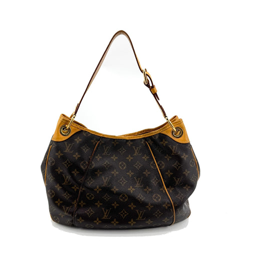 Louis Vuitton Galliera Monogram Canvas, Brown, Canvas, Handbag