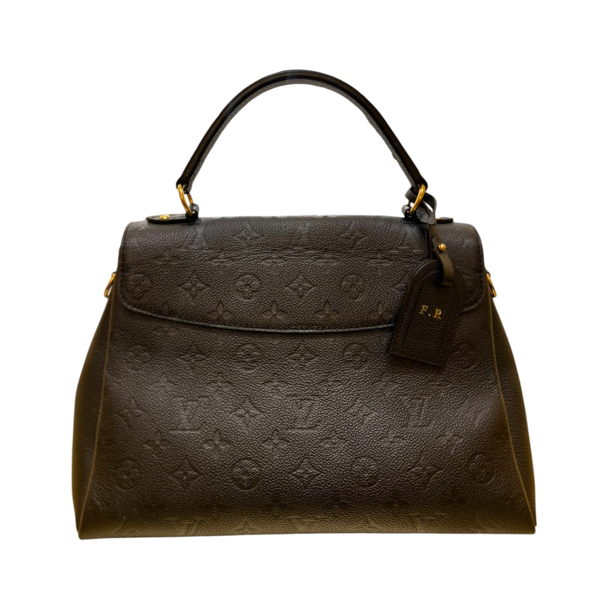 Louis Vuitton Georges Monogram Empreinte Leather, Black, Leather, Handbag