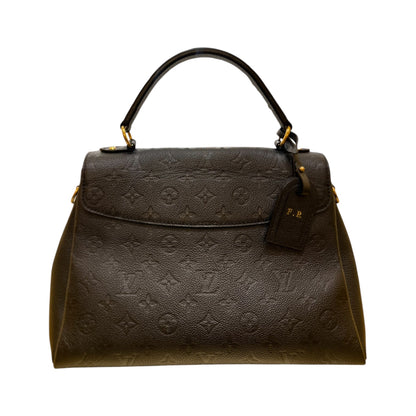 Louis Vuitton Georges Monogram Empreinte Leather, Black, Leather, Handbag
