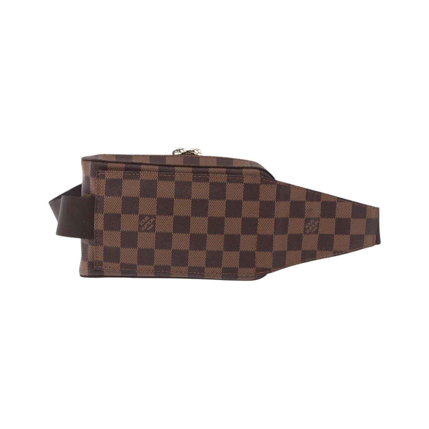 Louis Vuitton Geronimos Damier, Brown, Canvas, Clutch