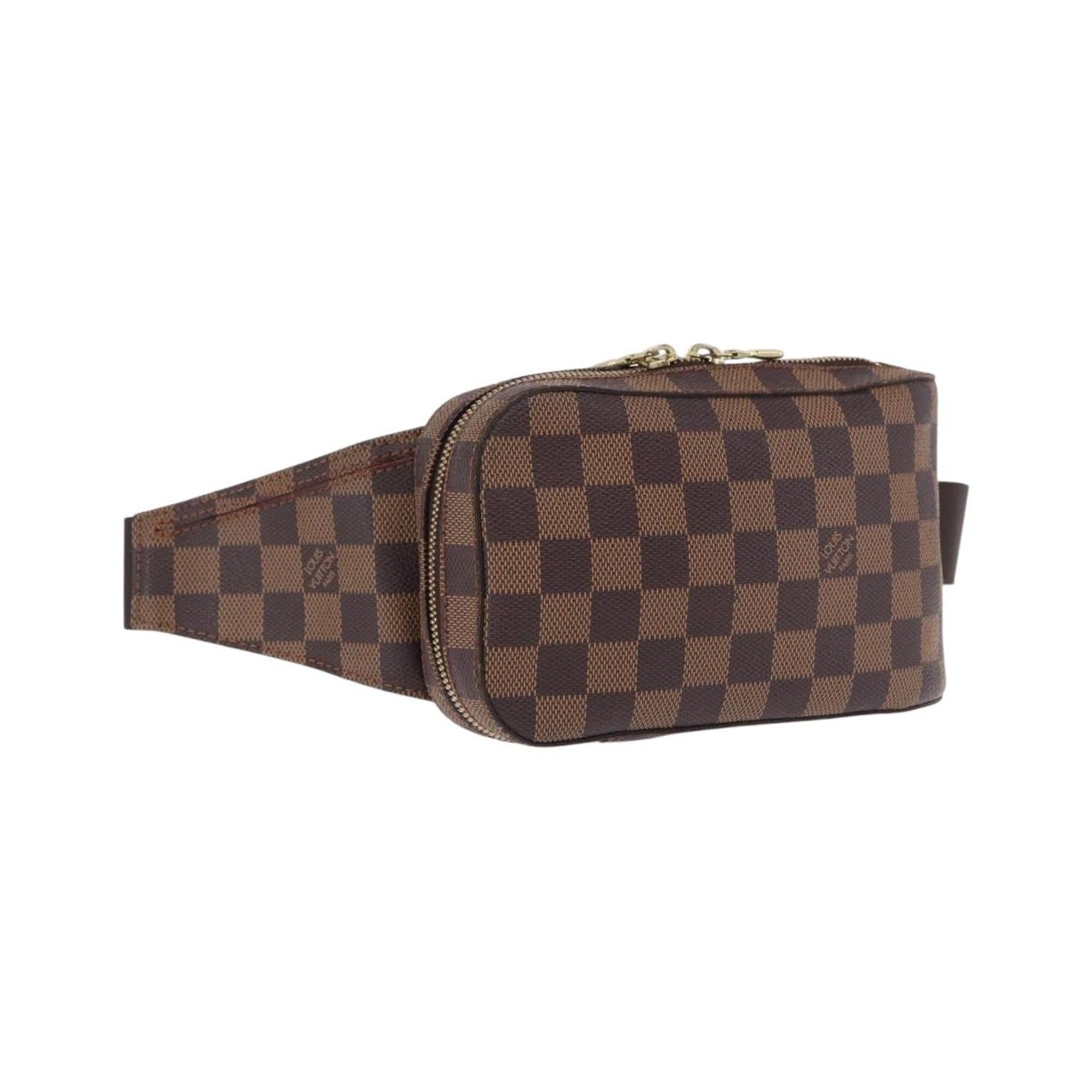 Louis Vuitton Geronimos Damier, Brown, Canvas, Clutch