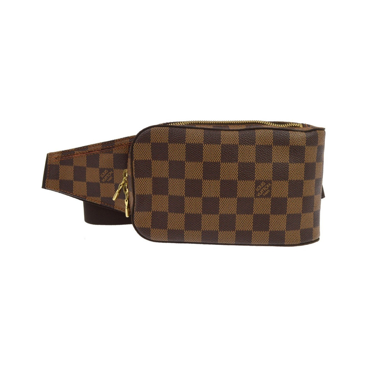 Louis Vuitton Geronimos Damier, Brown, Canvas, Clutch