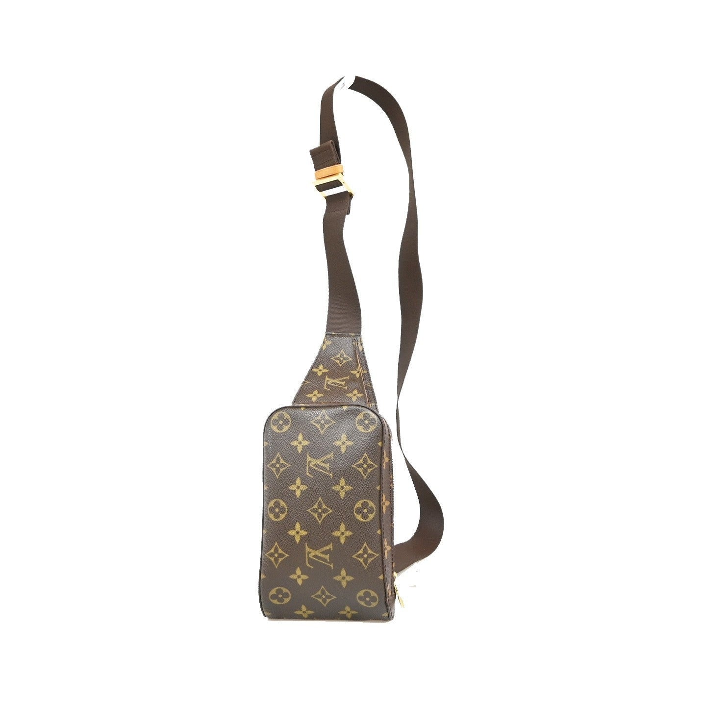 Louis Vuitton Geronimos Monogram, Brown, Canvas, Clutch