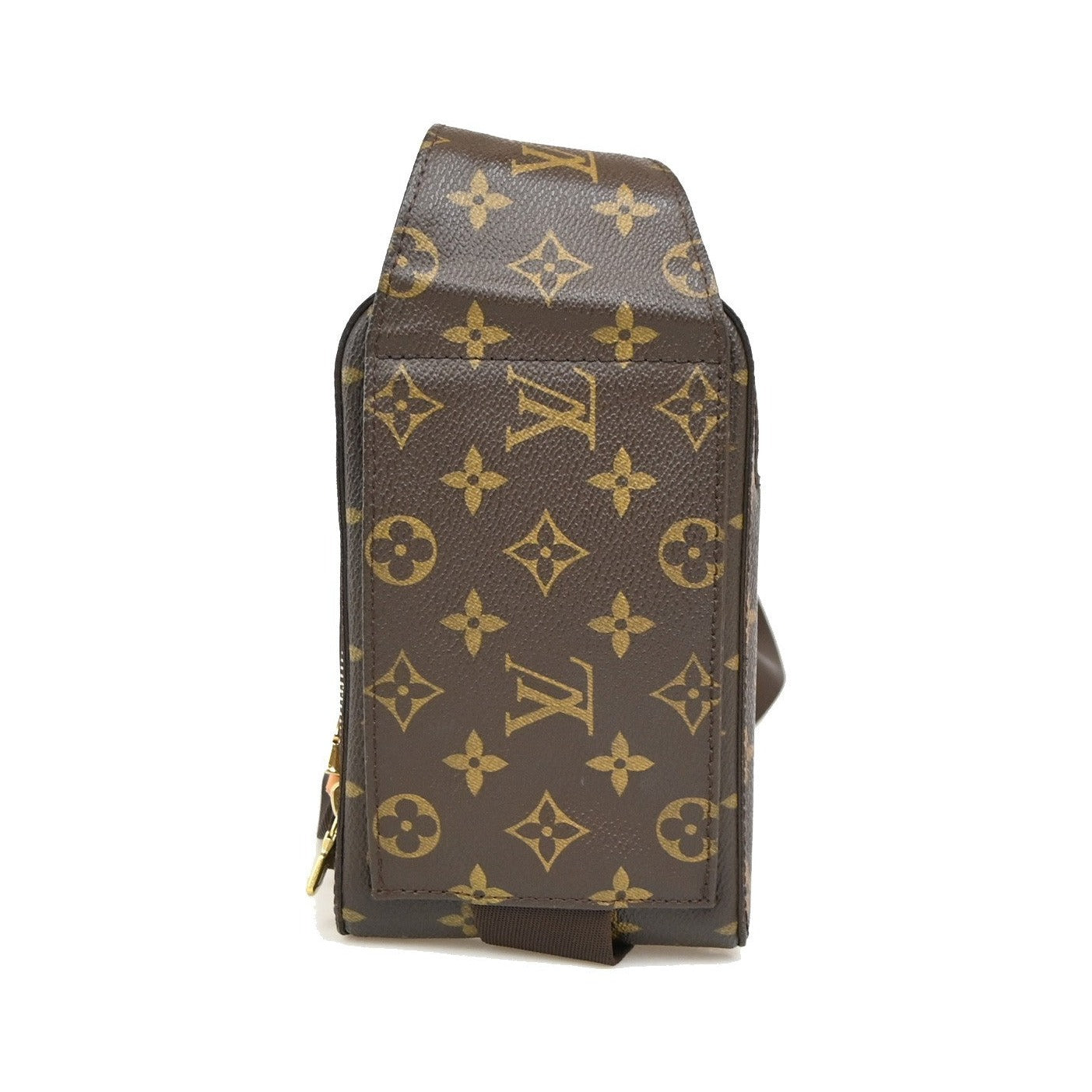 Louis Vuitton Geronimos Monogram, Brown, Canvas, Clutch