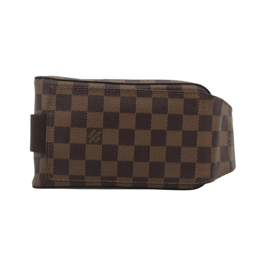 Louis Vuitton Geronimos Waist Damier, Brown, Canvas, Shoulder Bag
