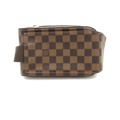 Louis Vuitton Geronimos Waist Damier, Brown, Canvas, Shoulder Bag