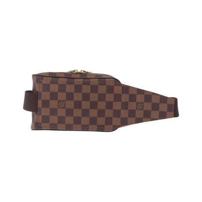 Louis Vuitton Geronimos Waist Damier, Brown, Canvas, Shoulder Bag