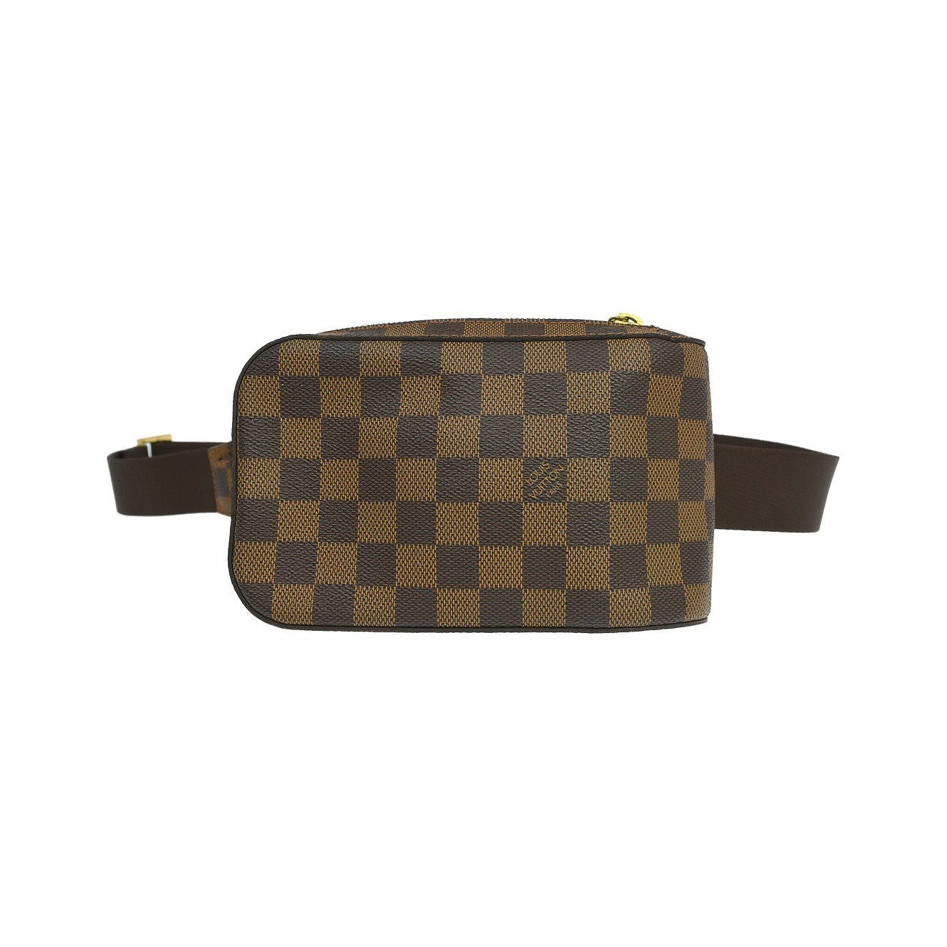Louis Vuitton Geronimos Waist Damier Ebene, Brown, Canvas, Shoulder Bag