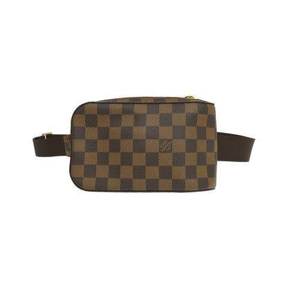 Louis Vuitton Geronimos Waist Damier Ebene, Brown, Canvas, Shoulder Bag