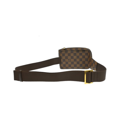 Louis Vuitton Geronimos Waist Damier Ebene, Brown, Canvas, Shoulder Bag