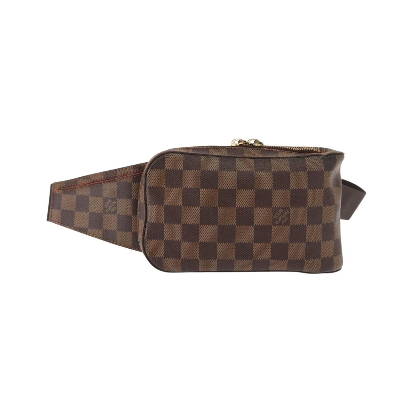 Louis Vuitton Geronimos Waist Damier Ebene, Brown, Canvas, Shoulder Bag