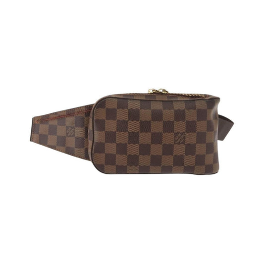 Louis Vuitton Geronimos Waist Damier Ebene, Brown, Canvas, Shoulder Bag