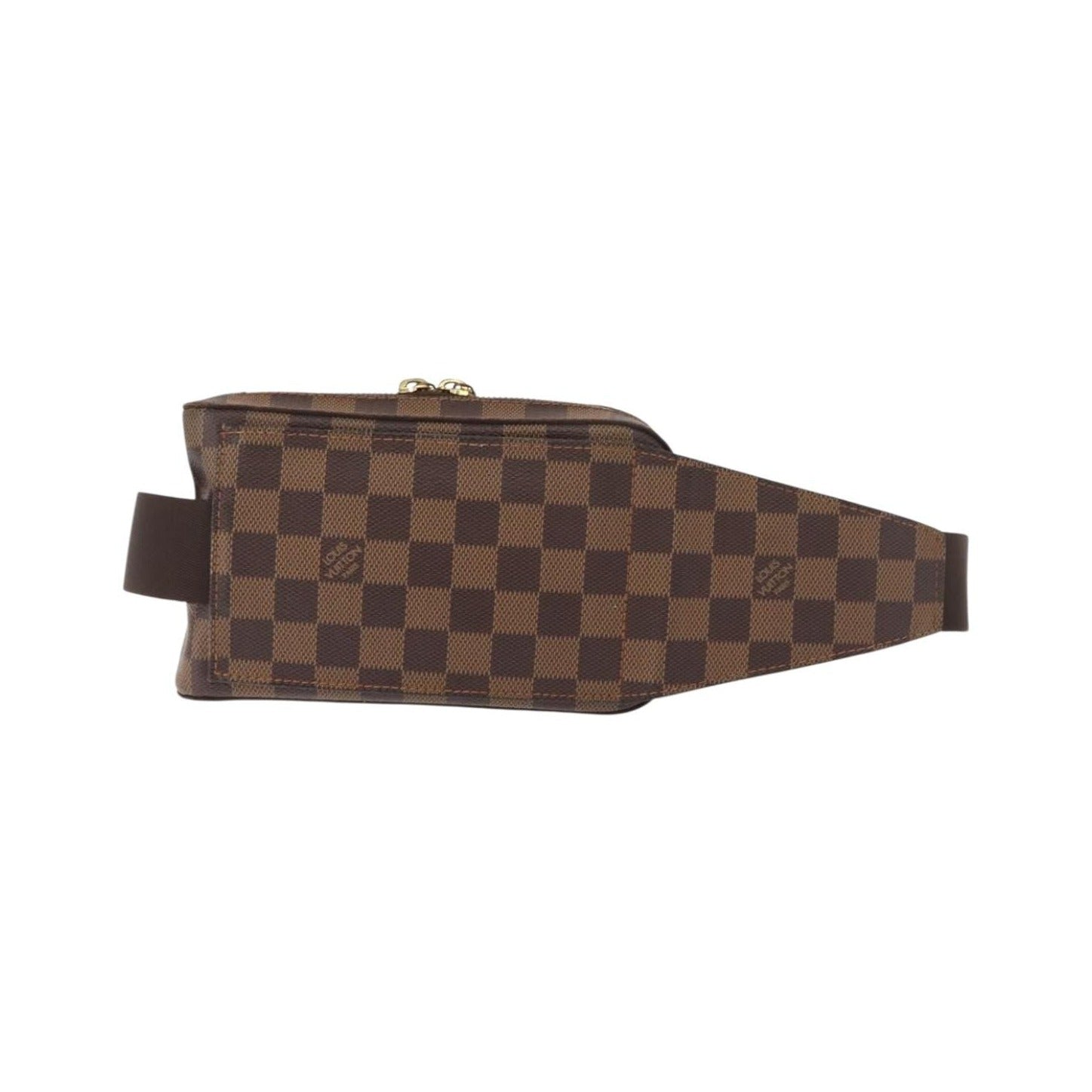 Louis Vuitton Geronimos Waist Damier Ebene, Brown, Canvas, Shoulder Bag