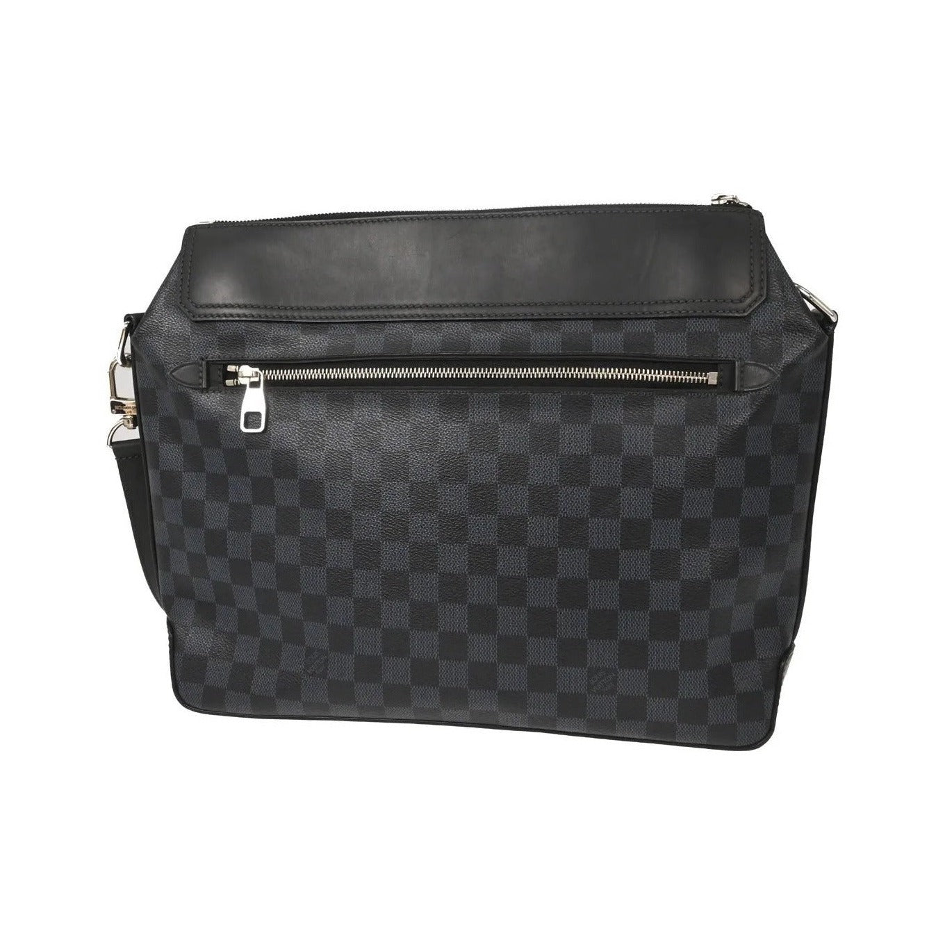 Louis Vuitton Greenwich Messenger Damier Cobalt, Black, Canvas, Shoulder Bag