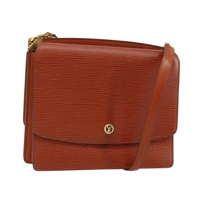 Louis Vuitton Grenelle Epi Leather, Brown, Leather, Shoulder Bag