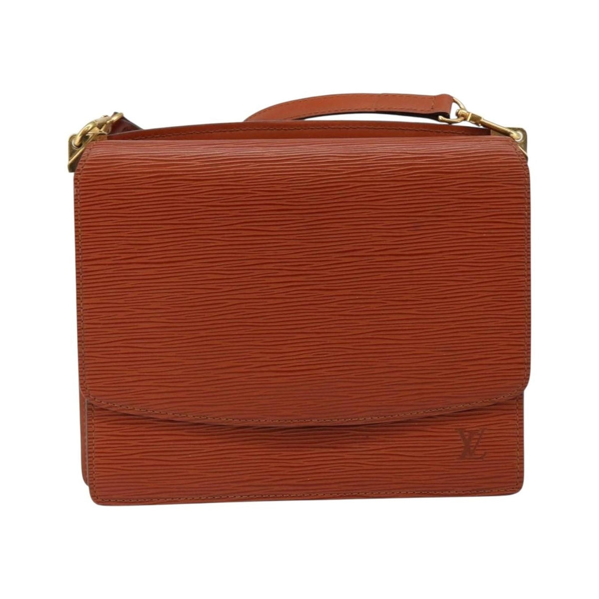 Louis Vuitton Grenelle Epi Leather, Brown, Leather, Shoulder Bag