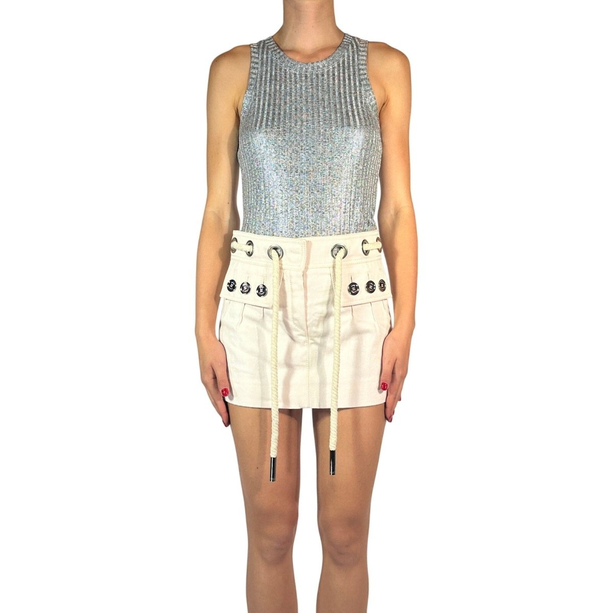 Louis Vuitton Grommet Mini Skirt - Brandsamsara