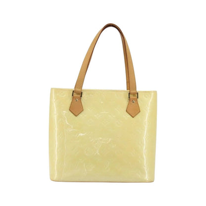 Louis Vuitton Houston Monogram Vernis, Beige, Patent Leather, Tote Bag