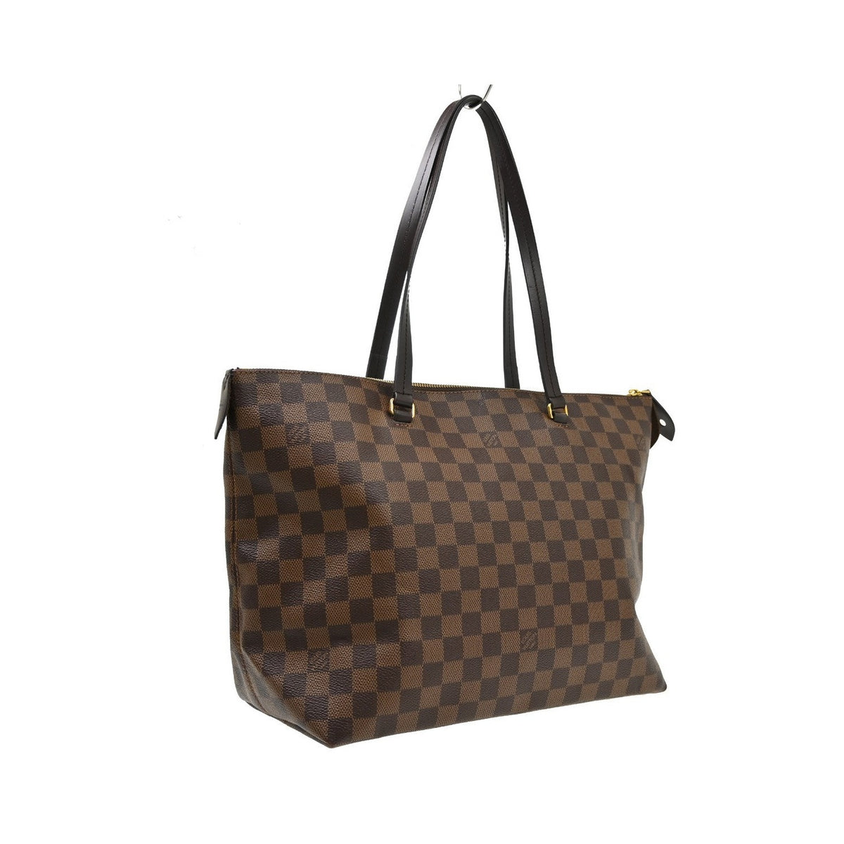 Louis Vuitton Iena Damier, Brown, Canvas, Tote Bag