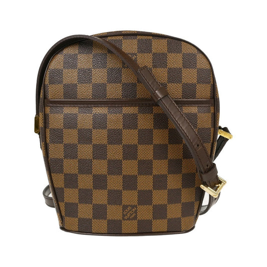 Louis Vuitton Ipanema Damier, Brown, Canvas, Shoulder Bag