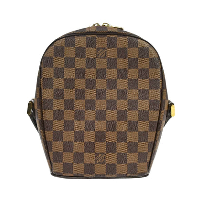 Louis Vuitton Ipanema Damier, Brown, Canvas, Handbag