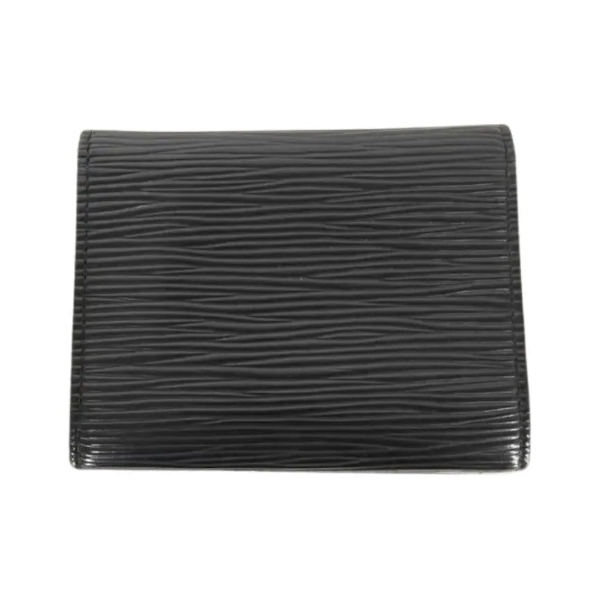 Louis Vuitton Iris Wallet NM Epi, Black, Leather, Wallet