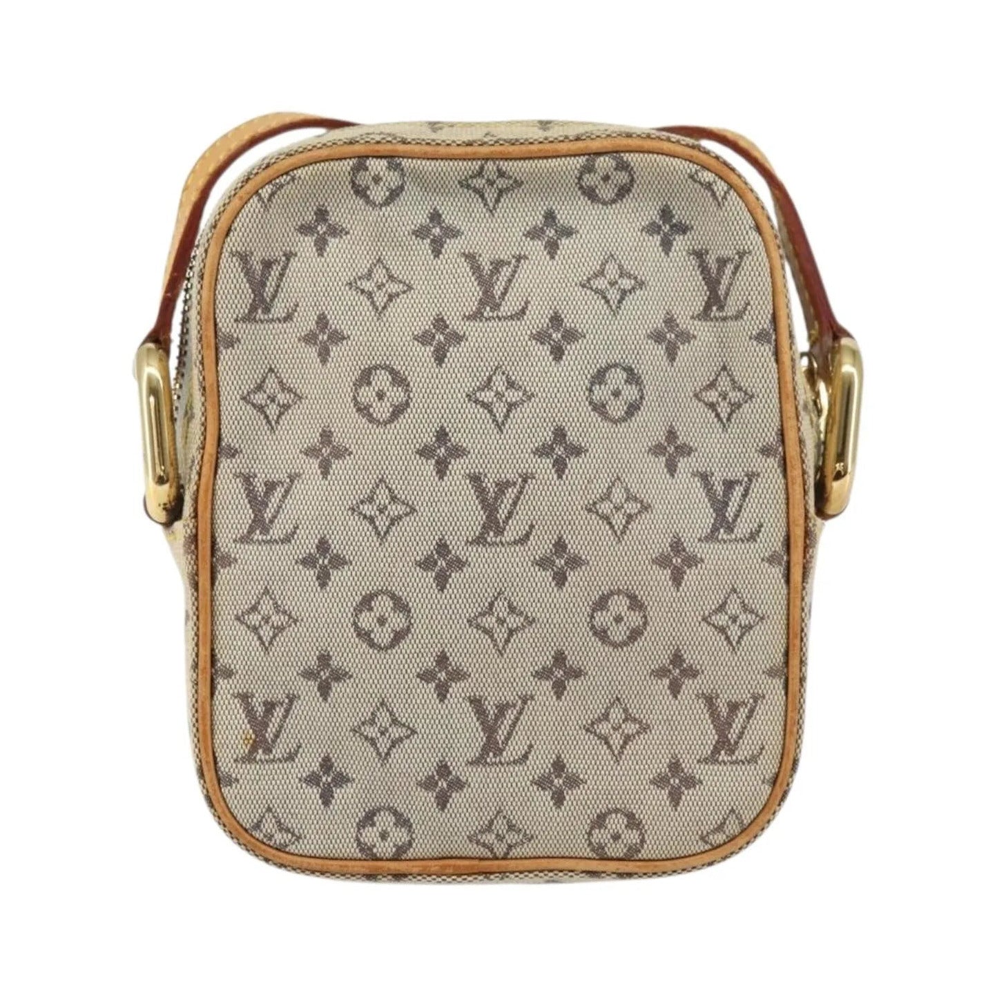 Louis Vuitton Juliette Mini Lin, Blue, Canvas, Shoulder Bag
