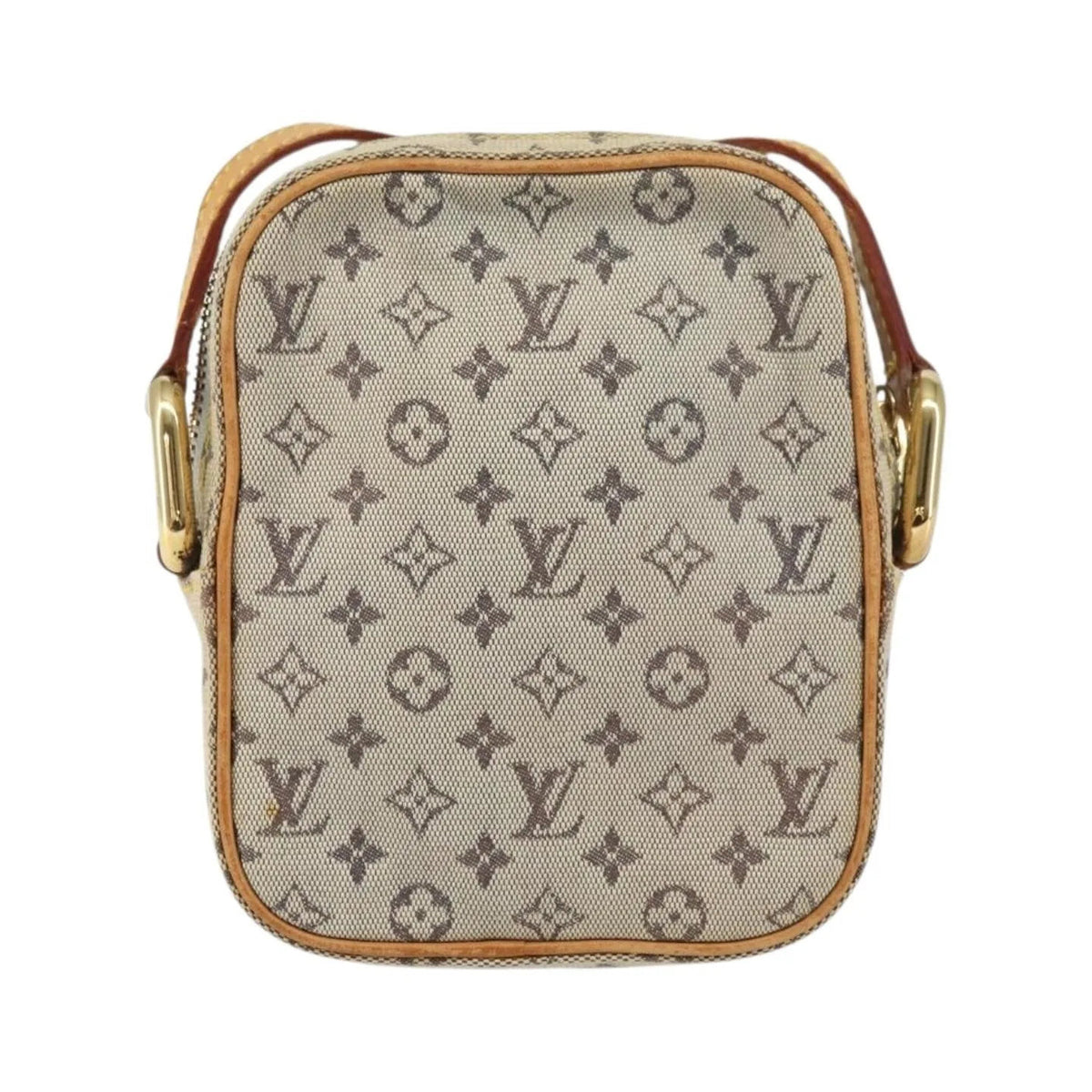 Louis Vuitton Juliette Mini Lin, Blue, Canvas, Shoulder Bag