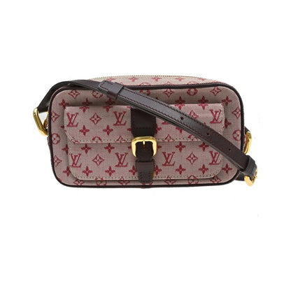 Louis Vuitton Juliette Mini Lin, Red, Canvas, Shoulder Bag