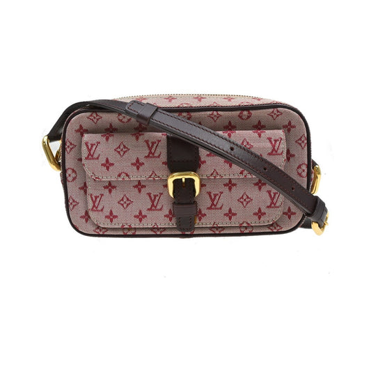Louis Vuitton Juliette Mini Lin, Red, Canvas, Shoulder Bag