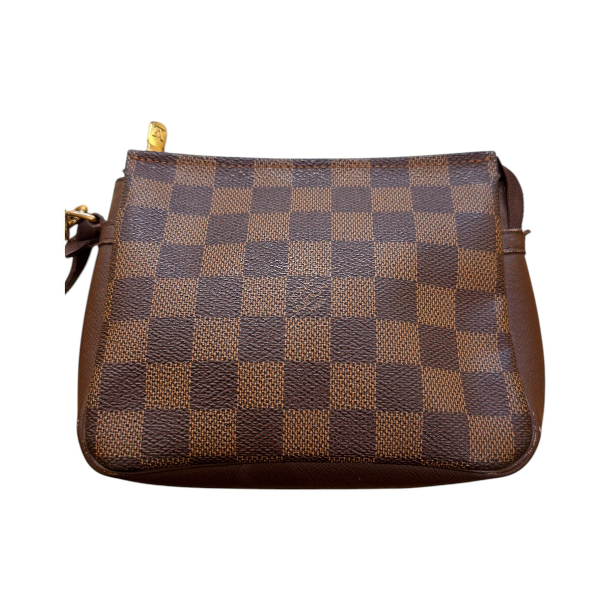 Louis Vuitton Kasai Clutch Damier Ebene, Brown, Canvas, Clutch