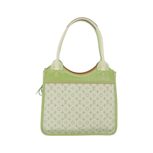 Louis Vuitton Kathleen Mini Lin, Green, Canvas, Tote Bag