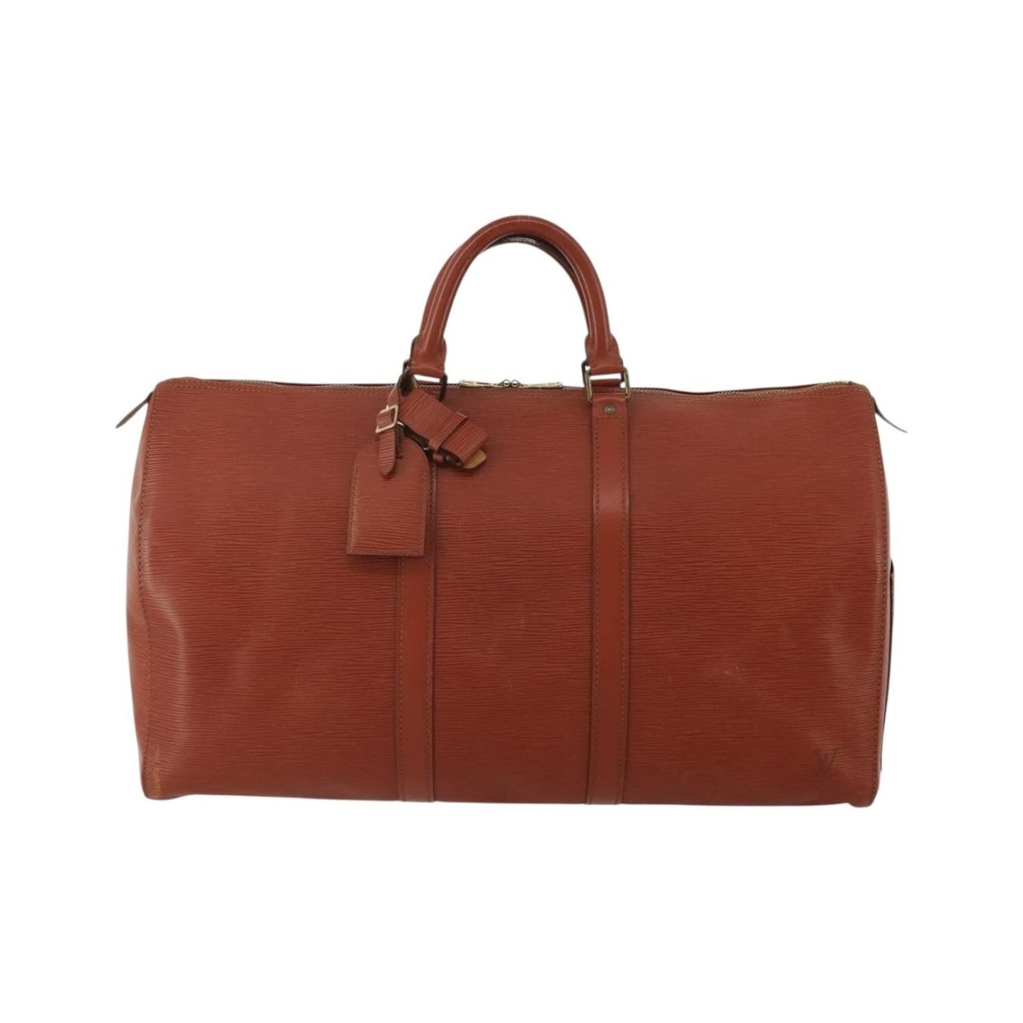 Louis Vuitton Keepall Bag Epi Leather, Brown, Leather, Travel Bag