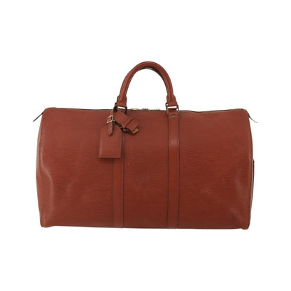 Louis Vuitton Keepall Bag Epi Leather, Brown, Leather, Travel Bag
