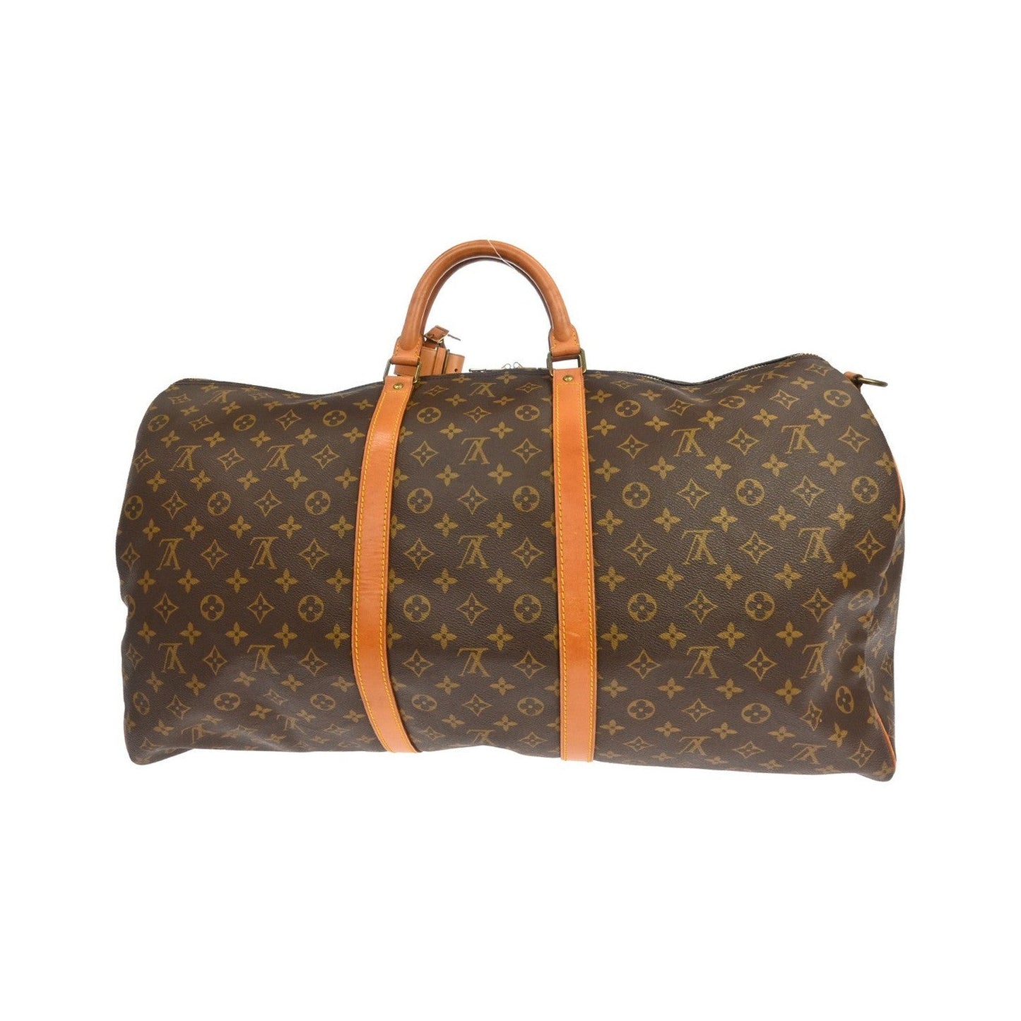 Louis Vuitton Keepall Bandoulière Monogram, Brown, Canvas, Travel Bag