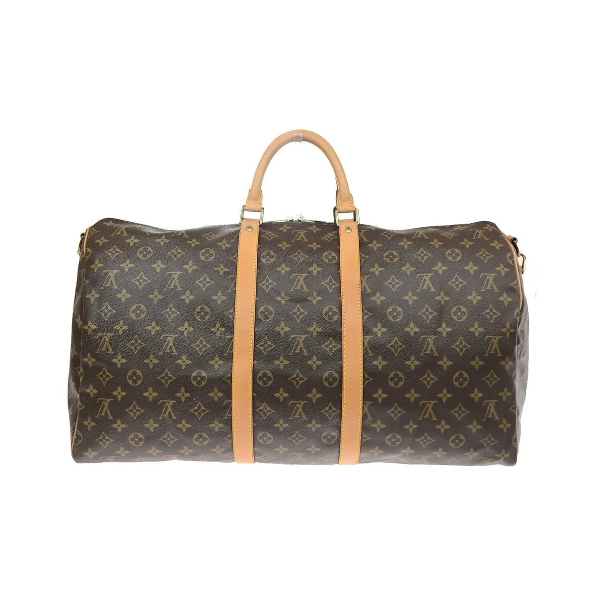 Louis Vuitton Keepall Bandouliere Monogram Canvas, Brown, Canvas, Travel Bag
