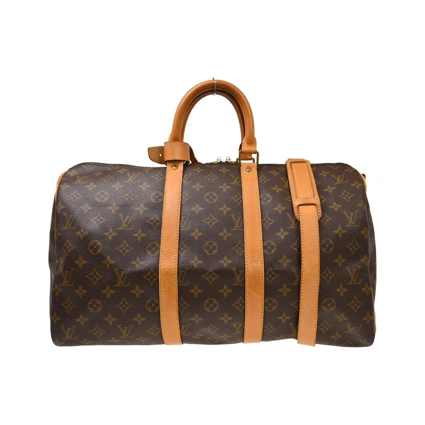 Louis Vuitton Keepall Bandouliere Monogram Canvas, Brown, Canvas, Travel Bag