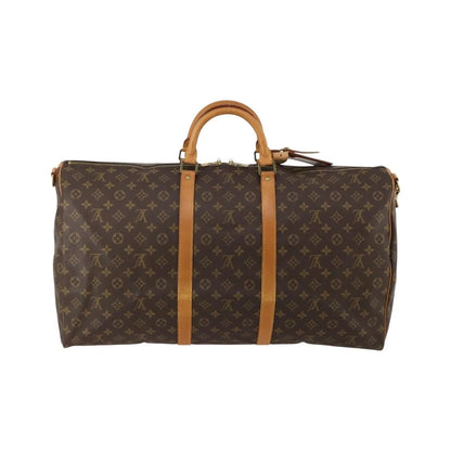Louis Vuitton Keepall Bandouliere Monogram Canvas, Brown, Canvas, Travel Bag