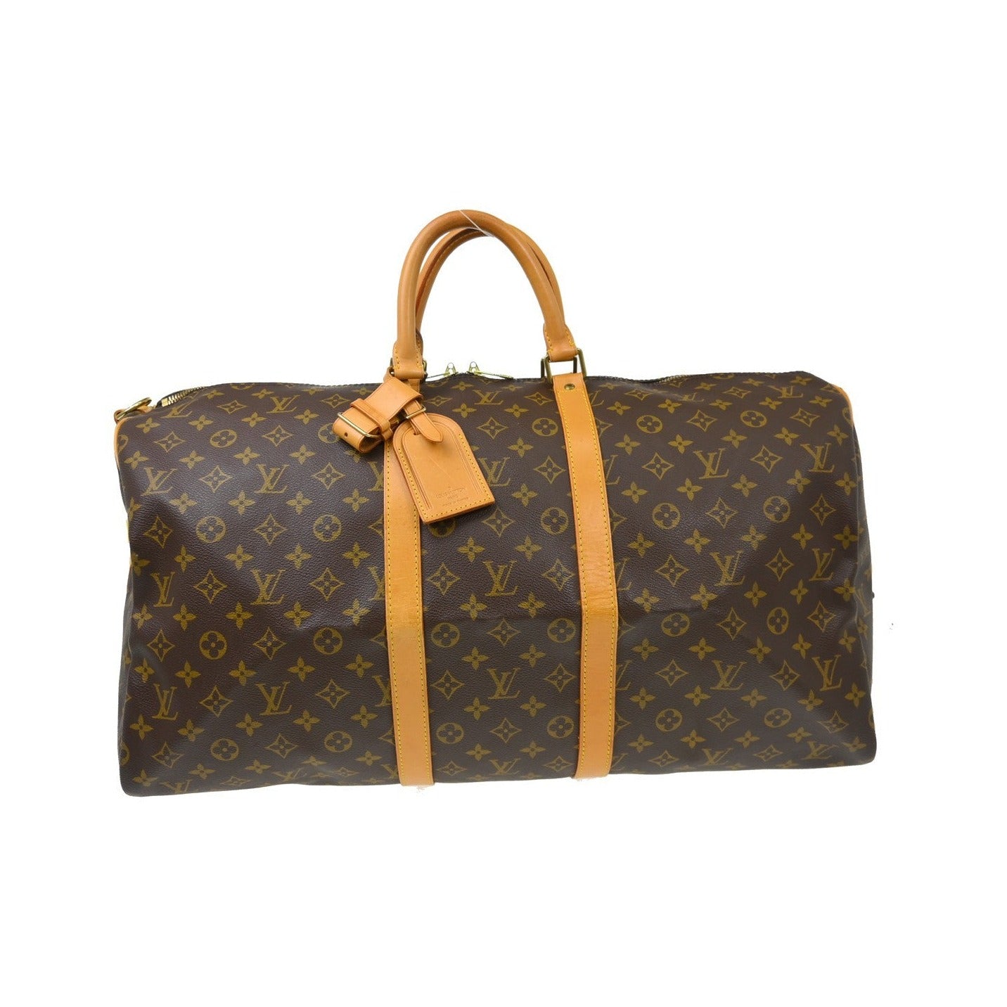 Louis Vuitton Keepall Bandouliere Monogram Canvas, Brown, Canvas, Travel Bag
