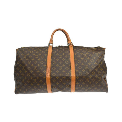 Louis Vuitton Keepall Bandouliere Monogram Canvas, Brown, Canvas, Travel Bag