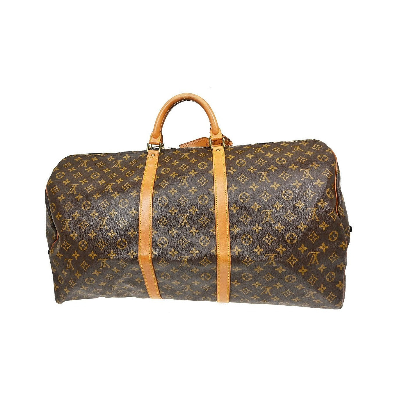 Louis Vuitton Keepall Bandouliere Monogram Canvas, Brown, Canvas, Travel Bag