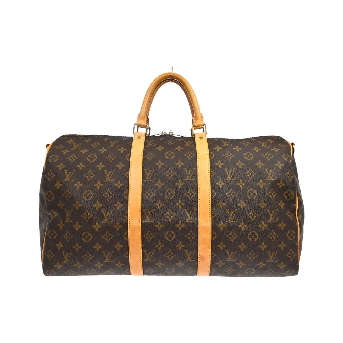 Louis Vuitton Keepall Bandouliere Monogram Canvas, Brown, Canvas, Travel Bag