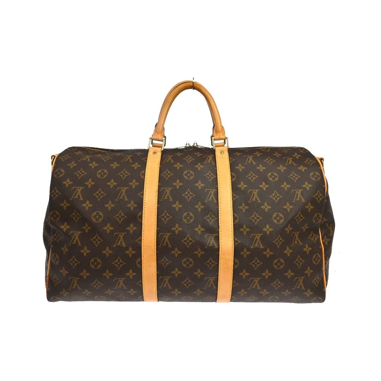 Louis Vuitton Keepall Bandouliere Monogram Canvas, Brown, Canvas, Travel Bag