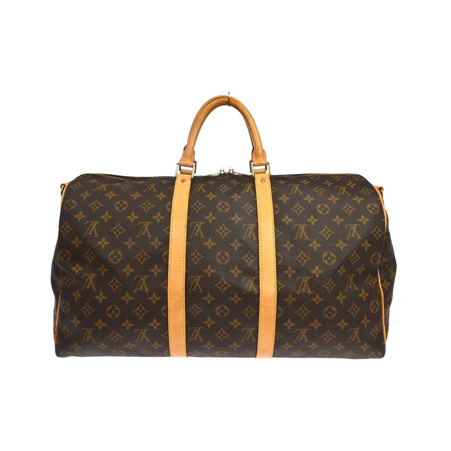 Louis Vuitton Keepall Bandouliere Monogram Canvas, Brown, Canvas, Travel Bag