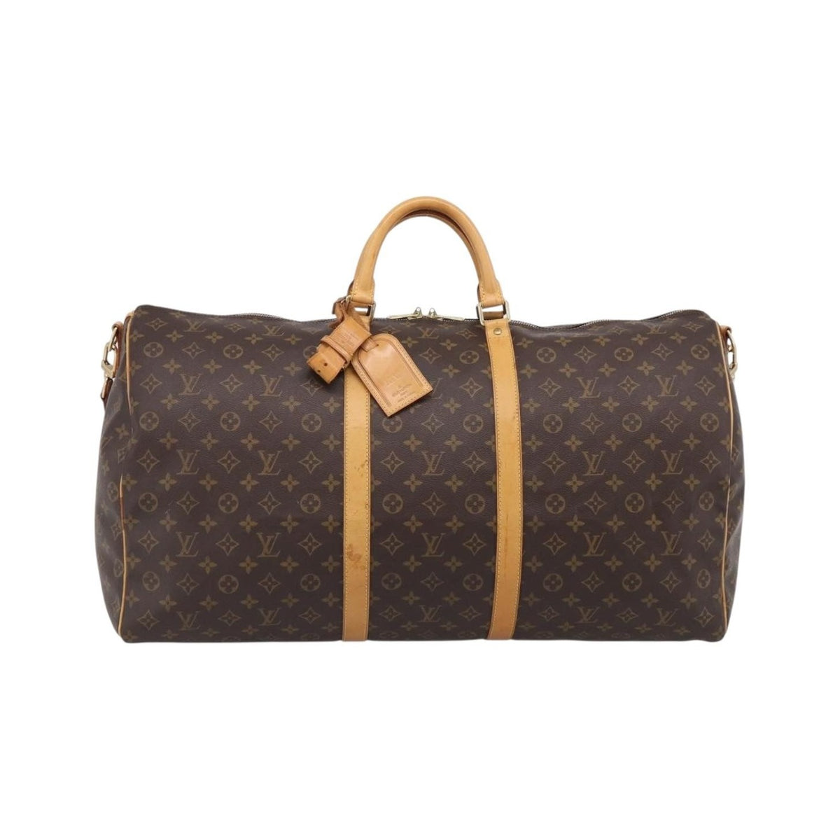 Louis Vuitton Keepall Bandouliere Monogram Canvas, Brown, Canvas, Travel Bag
