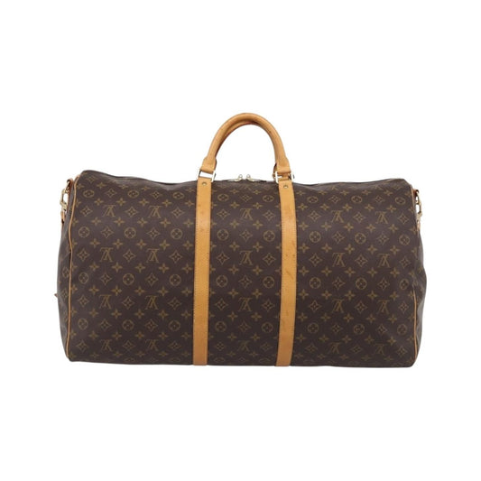 Louis Vuitton Keepall Bandouliere Monogram Canvas, Brown, Canvas, Travel Bag