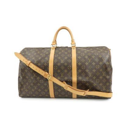 Louis Vuitton Keepall Bandouliere Monogram Canvas, Brown, Canvas, Travel Bag