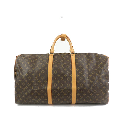 Louis Vuitton Keepall Bandouliere Monogram Canvas, Brown, Canvas, Travel Bag