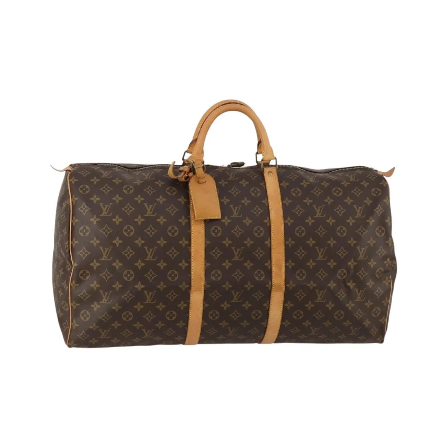 Louis Vuitton Keepall Monogram Canvas, Brown, Canvas, Travel Bag