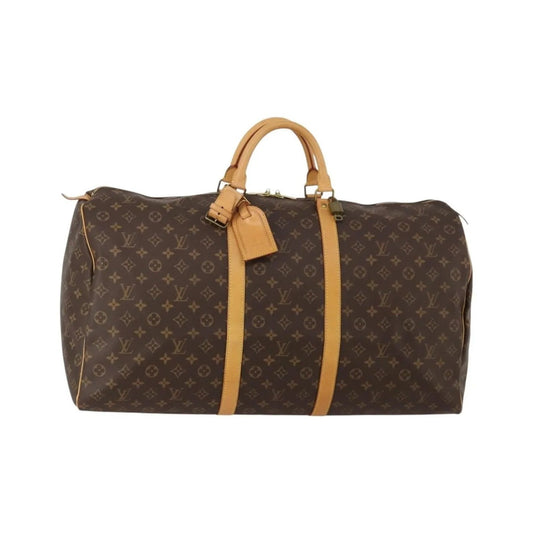 Louis Vuitton Keepall Monogram Canvas, Brown, Canvas, Travel Bag